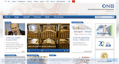 Desktop Screenshot of oenb.at